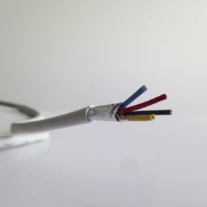 SL-BK Signal 4x2x0,8 mm2 skærmet brandsikkert kabel